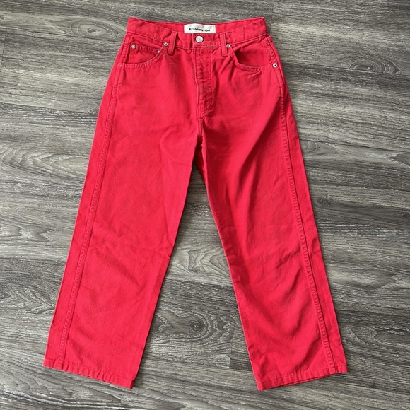 Reformation wide leg crop pants - 25 - Picture 2 of 6